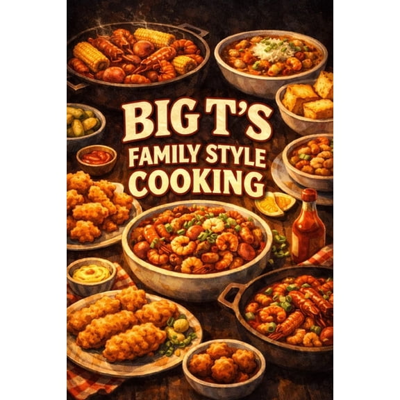 Big T's Family Style Cooking, (Paperback)