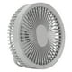 thumbnail image 5 of Ventilador de techo con luz nocturna para exteriores 2 en 1, ventilador LED portátil con carga USB para el hogar, coche, oficina, escritorio, Camping, viajes, gris, 5 of 12