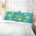 thumbnail image 5 of GZHJMY Cartoon Bees Pillowcase Standard Size, Super Soft Pillow Shams Covers, Plush Cozy Pillow Cases with Zipper, 20" X 26"（227）, 5 of 6