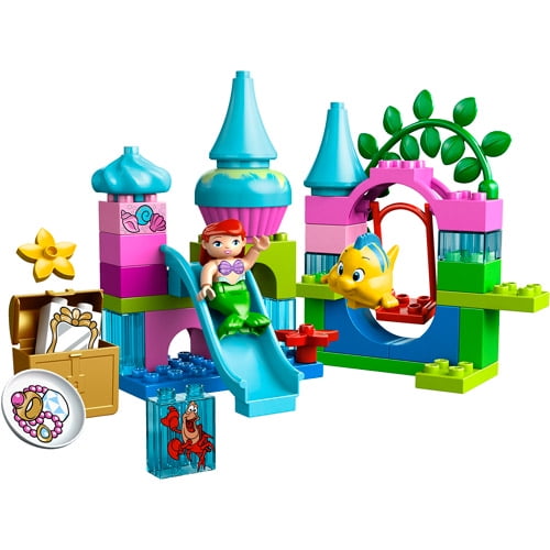 Fange Charles Keasing tetraeder LEGO DUPLO Princess Ariel Undersea Castle Play Set - Walmart.com