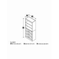 thumbnail image 4 of Pur by Bestar 36" Storage Unit with 3-drawer Set, 4 of 4