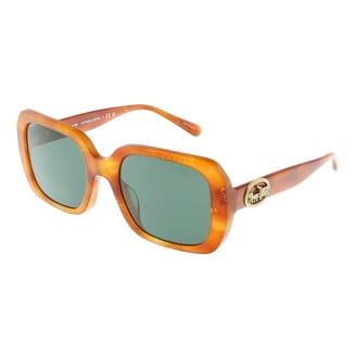 COACH HC8385U 504585 Cl910 Honey Tortoise Amber Solid 54 mm Men's