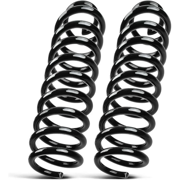 A-Premium 2Pcs Front Suspension Coil Spring Set Compatible with Jeep Grand Cherokee 2011-2016 3.6L RWD, Driver and Passenger Side, Replace# 68029618AF