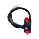 thumbnail image 5 of Interruptor de control del manillar,Botón interruptor de luz de emergencia de motocicleta universal,Interruptor de manillar de motocicleta,luz de encendido y apagado,Reemplazo del interruptor, 5 of 9