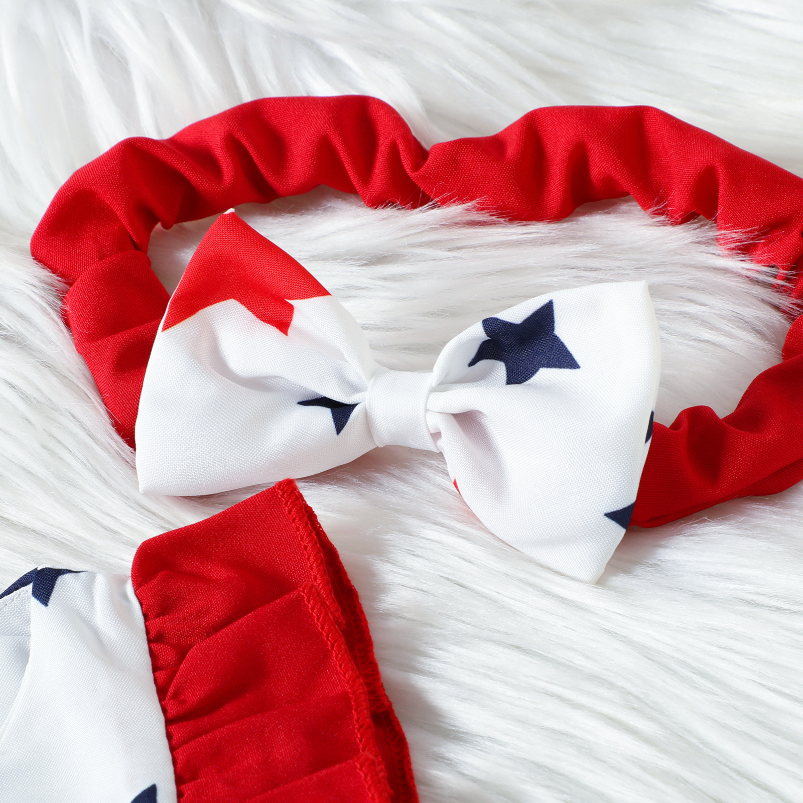 Vedolay Skims Dupes Bodysuit Girls' Bow Front Wide Leg Jumpsuit,White 36 Months