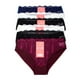 thumbnail image 1 of Paquete de Pantaletas Gota de Rocío Modelo M-107, De Algodón y Encaje, Colores Surtidos, 1 of 4