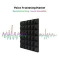 thumbnail image 2 of 72 Pack Shape Soundproof Foam Sound Proof Padding Treatment Panel for Insulation, 2 of 8