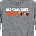 thumbnail image 3 of Disney's Cars - Get Your Tires Dirty - Toddler And Youth Long Sleeve Graphic T-Shirt, 3 of 5