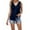 Navy, variant on TKLPEHG Tank Top for Women V-Neck Button Tank Top Western Outfit for Women Fashion Leisure Lightweight Solid Color Graphic Tee Regular Sleeveless Blouses Blouses (Army Green,L)