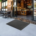 thumbnail image 6 of Welcome Door Mat, Outdoor / Indoor Non-Slip Doormat for Entryway, 24" x 36" Gray, 6 of 7