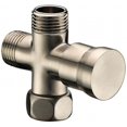 thumbnail image 1 of Dawn Kitchen & Bath DTR090400 Divertisseur de Douche à Traction Poussée - Nickel Brossé, 1 of 1