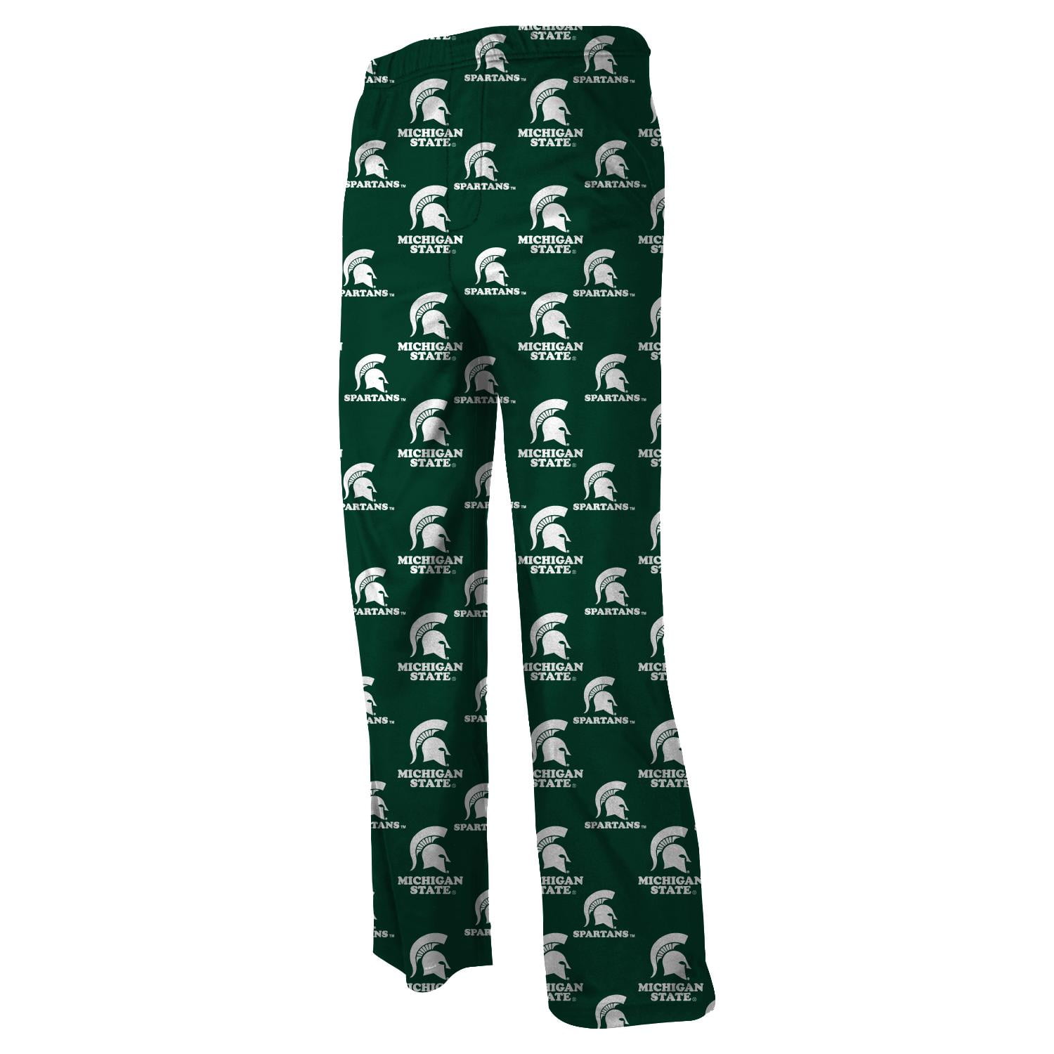 Michigan State Spartans Youth NCAA Printed Logo Pajama Pants by Outerstuff