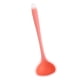 thumbnail image 3 of sweethay Cuchara de sopa de silicona translúcida Anti-escaldado Utensilio de cocina resistente al calor frío, naranja Type2 NO2, 3 of 6