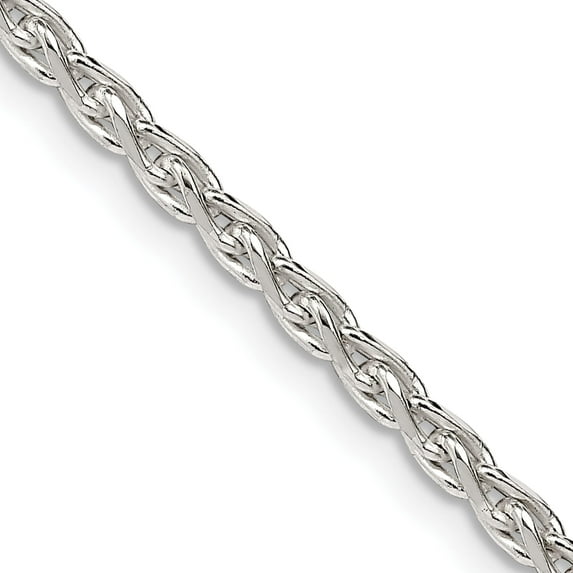 Sterling Silver 2.75mm Diamond-Cut Spiga Chain (26 X 2.75) Made In Italy qds080-26