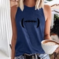 thumbnail image 1 of Boovnll Débardeurs pour Femmes, T-Shirt Sans Manches à Col Rond Imprimé Mode pour Femmes, Débardeur pour Femmes, 1 of 4