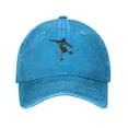 thumbnail image 4 of ZICANCN Snow Boarder Skying Sport Adjustable Baseball Cap Women , Hats for Men Adult Washed Cotton Denim Baseball Caps Fashion, 4 of 8