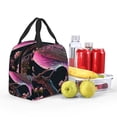 thumbnail image 5 of Salouo Bird 2 for Unisex Lunch Bag Leakproof Lunch Tote Large Capacity Reusable Insulated Lunch Box Cooler Lunch Container for Work/Office/Picnic/Travel-Black, 5 of 8