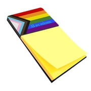 Gay Progress Pride All are Welcome Sticky Note Holder