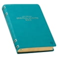 thumbnail image 3 of The Spiritual Growth Bible, Study Bible, NLT - New Living Translation Holy Bible, Faux Leather, Teal, 3 of 7