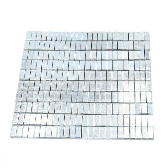 Unique Bargains 20Pcs Metal Self Adhesive Tire Wheel Balancing Weight for Auto Car Vehicle