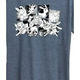 thumbnail image 3 of Pokémon - Eeveelutions Eevee  - Women's Short Sleeve Graphic T-Shirt, 3 of 5