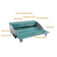 thumbnail image 4 of INTBUYING 18" Electric Creasing Machine Metal Creaser Scorer with Work Bench for Paper Card Book Scoring, 4 of 10