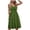 Z-Green182, variant on JIAYUE Women's Summer Dresses V-Neck Pure Color Sleeveless Casual Pleated Knee-length Fit And Flare Beach Party Dress For Female