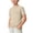 Beige, variant on KyCheLot Boys Crew Neck T-Shirts Summer Solid Color Short Sleeve Clothes with Pocket Casual Comfy Beach T-Shirts