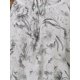 thumbnail image 5 of INSPIRAR CHIC Blusa Bohemia para Mujeres con Estampado Floral, Cuello con Lazo, Manga 3/4, Tops Casuales M Gris, 5 of 6