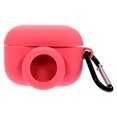 thumbnail image 1 of Miangastore Étui en Silicone pour AirTag, Housse de Protection Rouge, 1 Pce, 3.1 X 2.2 X 1.2 Po, 1 of 9