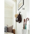 thumbnail image 4 of Amerock Mulholland Chrome Single Prong Robe Hook, 4 of 9