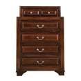 thumbnail image 3 of Glory Furniture LaVita Chest in Cappuccino Color, 3 of 8