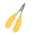 thumbnail image 3 of Alicates de corte lateral pequeños de acero de aleación de alta precisión para cortar cables, alicates de corte al ras con mango de PVC, 3 of 9