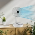 thumbnail image 2 of Stretchable USB Desk Fan, 3-Speed Adjustable, Foldable Design for Portable Cooling in Dorm, Office, and Travel, 2 of 7