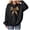 Black-VLn71, variant on RFQWOVSR Girls Butterfly Print Hoodie Lightweight Fleece Long Sleeve Pullover Cute Top 8-10Years