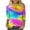 Multicolor Plus Size Blouse for Women_v, variant on CYMMPU 3/4 Sleeve Blouses for Women Dressy Casual Tunic Tops Fall Fashion Shirts Flower Printed Round Neck Spring Tops Loose Fit Pleated Dressy T-Shirts Purple M
