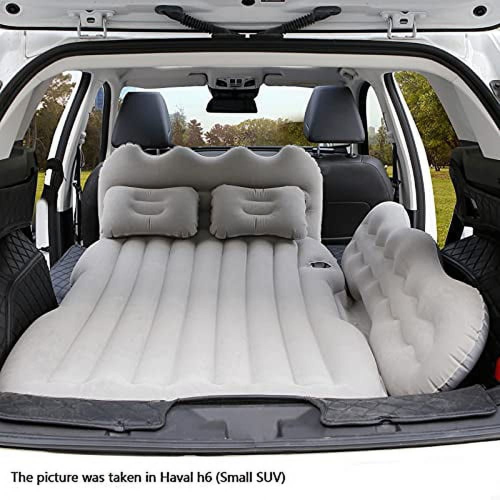 SUV Car Inflatable Pro Air Mattress Travel Bed for Back Seat with Extr –  Prime Stash