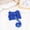 Blue, variant on Adorable Pet Clothes for Cats & Small Dogs - Charming Spring & Autumn Wear Chamois Leather Bow Tie Chest Back