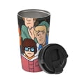 thumbnail image 2 of Lsque Scooby-Doo Pattern Travel Coffee Mug 16oz: Insulated Coffee Cup with Leakproof Lid, Coffee Tumbler, Reusable Coffee Cups with Seal Lid, 2 of 8