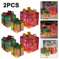 thumbnail image 1 of Caja Regalo LED Navideña 2 Piezas Cálida Juego 3 Recuerdos Fiesta Navidad (B), 1 of 4