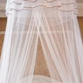 Round Ceiling Mosquito Net Princess Round With Decoration Canopy Bed