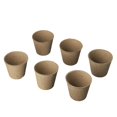 thumbnail image 3 of 50/100Pack Biodegradable Pots Plant Starter Starting Tray Round, 3 of 5