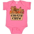 thumbnail image 3 of Inktastic Cousin Crew Cute Turkey Family Boys or Girls Baby Bodysuit, 3 of 5