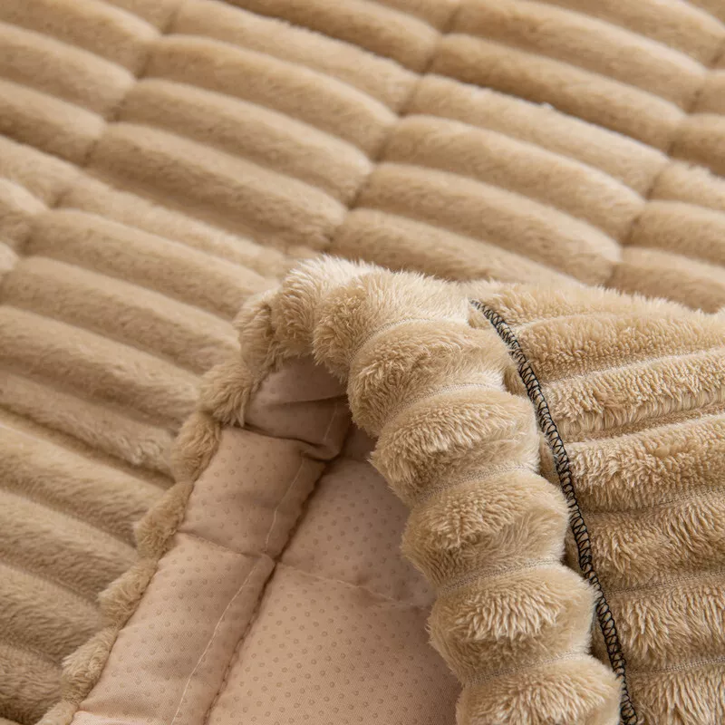 CJC Thickening Fuzzy Couch Pad Couch Protector for Dogs Garden Chic Cotton Protective Couch Covers Pet Mat Bed Sofa Cover