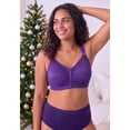 thumbnail image 2 of Comfort Choice Women's Plus Size Front-Close Wireless Posture Bra, 2 of 6