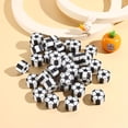 thumbnail image 3 of sruoe Mini Soccer Football Cube Eraser, TPR Clean Wipe Pencil Eraser, Sports Themed Novelty Stationery, Portable Eraser Charms for DIY Bracelet, Classroom Rewards, Birthday Party Favors & Gifts, 3 of 6
