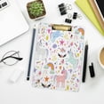 thumbnail image 7 of FMSHPON Unicorn Clipboard Hardboard Wood Nursing Clip Board and Pull for Standard A4 Letter 13x9 inches, 7 of 7