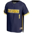 thumbnail image 2 of Men's GameDay Greats #1 Navy Cal Bears Lightweight Baseball Jersey, 2 of 4