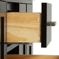 thumbnail image 5 of ARIEL Cambridge 72 Inch Double Rectangle Sink Bathroom Vanity With Carrara White Quartz Countertop 1.5 Edge In Espresso, 5 of 7