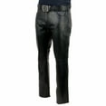 thumbnail image 6 of Milwaukee Leather Men's Premium Classic Casual Leather Motorcycle Riding Pants 46, 6 of 7